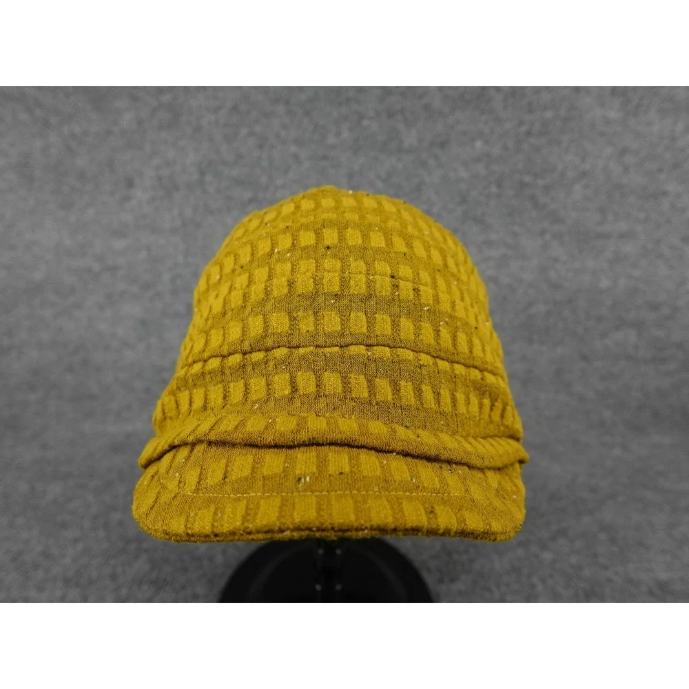 Studio Toms Twits Insolence Effecter Newsboy Hat Large‎ Mustard Yellow Excellent